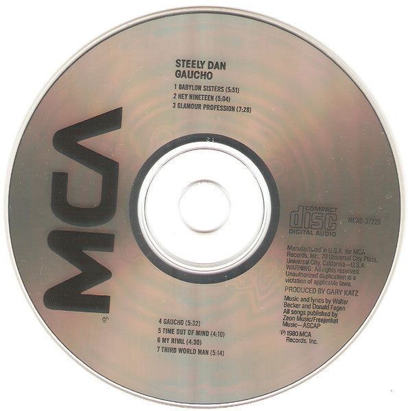 Steely Dan : Gaucho (CD, Album, RE, JVC)