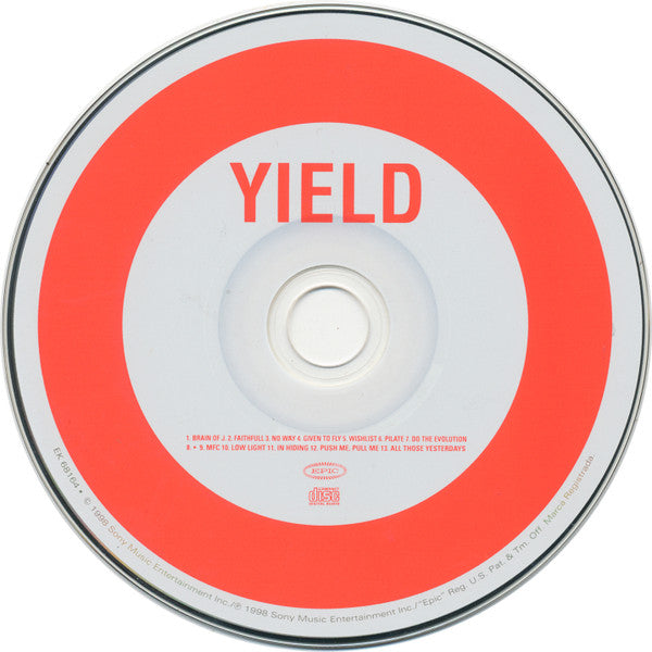 Pearl Jam : Yield (CD, Album, Tri)