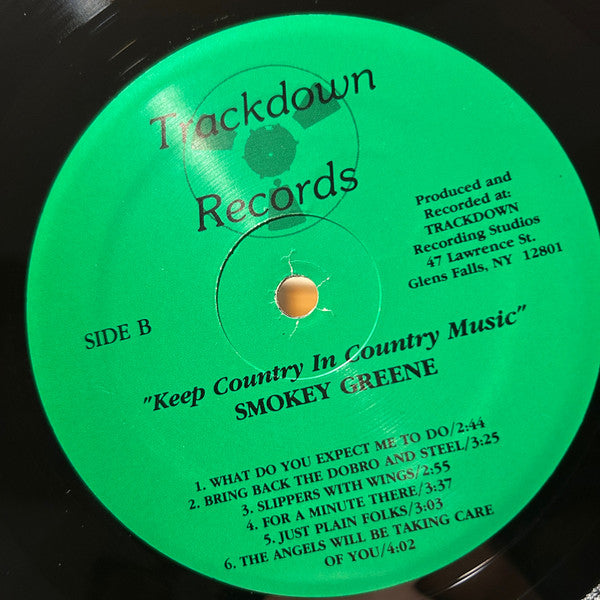 Smokey Greene : Keep Country In Country Music (LP)