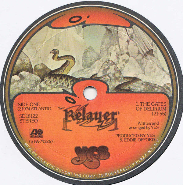 Yes : Relayer (LP, Album, Pre)