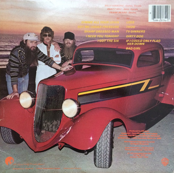 ZZ Top : Eliminator (LP, Album, Spe)