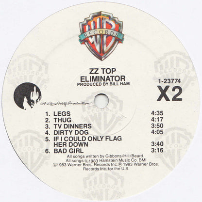 ZZ Top : Eliminator (LP, Album, Spe)