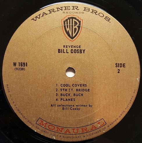 Bill Cosby : Revenge (LP, Album, Mono, Ter)