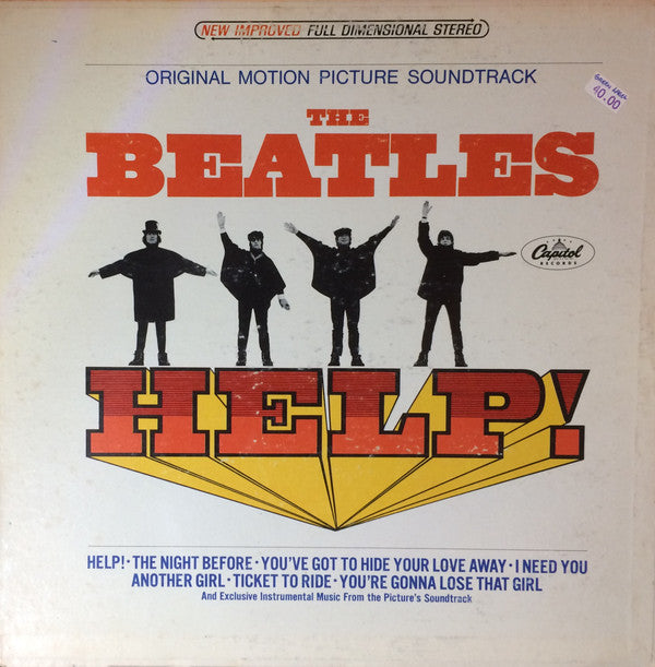 The Beatles : Help! (The Original Motion Picture Soundtrack)  (LP, Album, RE, Gre)