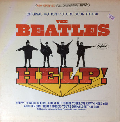The Beatles : Help! (The Original Motion Picture Soundtrack)  (LP, Album, RE, Gre)