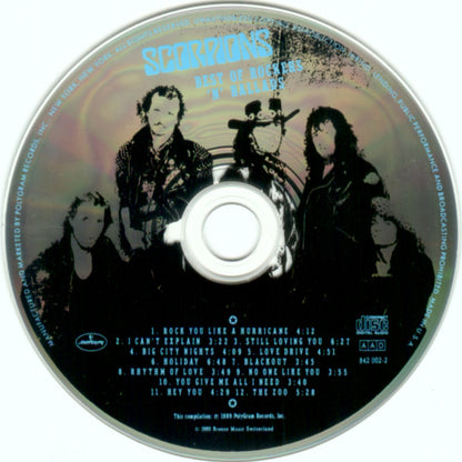 Scorpions : Best Of Rockers 'N' Ballads (CD, Comp, UML)