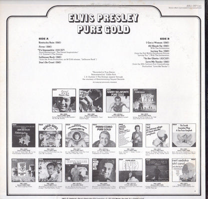 Elvis Presley : Pure Gold (LP, Comp)