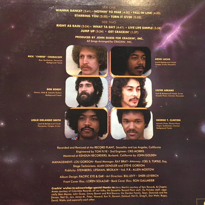 Crackin' : Crackin' - I (LP, Album)