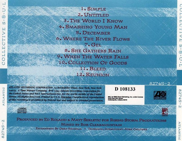 Collective Soul : Collective Soul (CD, Album, Club)