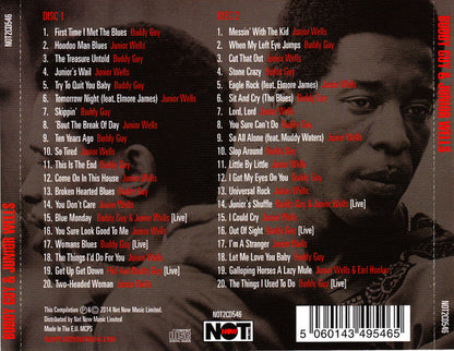 Buddy Guy & Junior Wells : Pure Raw Blues (2xCD, Comp, RM)