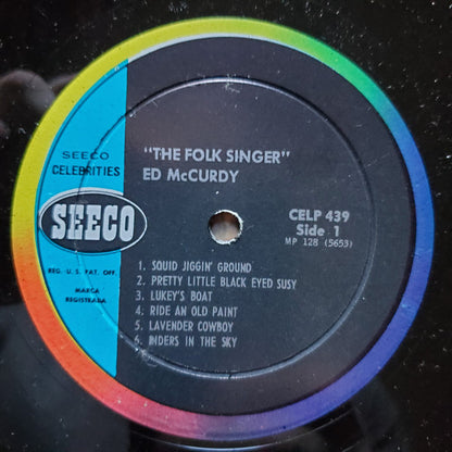 Ed McCurdy : The Folk Singer (LP, Album, RE)