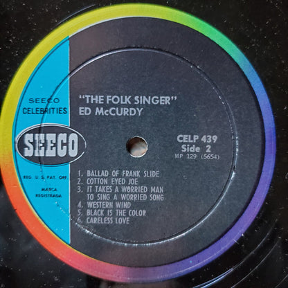 Ed McCurdy : The Folk Singer (LP, Album, RE)