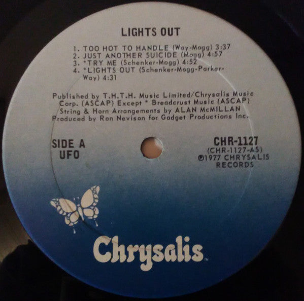 UFO (5) : Lights Out (LP, Album)