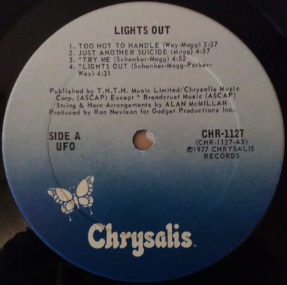 UFO (5) : Lights Out (LP, Album)