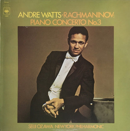 Rachmaninov*, André Watts, Seiji Ozawa, New York Philharmonic : Piano Concerto No. 3 in D minor Op.30 (LP, Album)