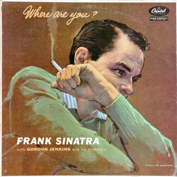Frank Sinatra With Gordon Jenkins And His Orchestra : Where Are You? (LP, Album, Mono, Scr)