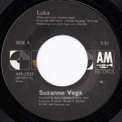 Suzanne Vega : Luka (7", Single, Styrene, Car)
