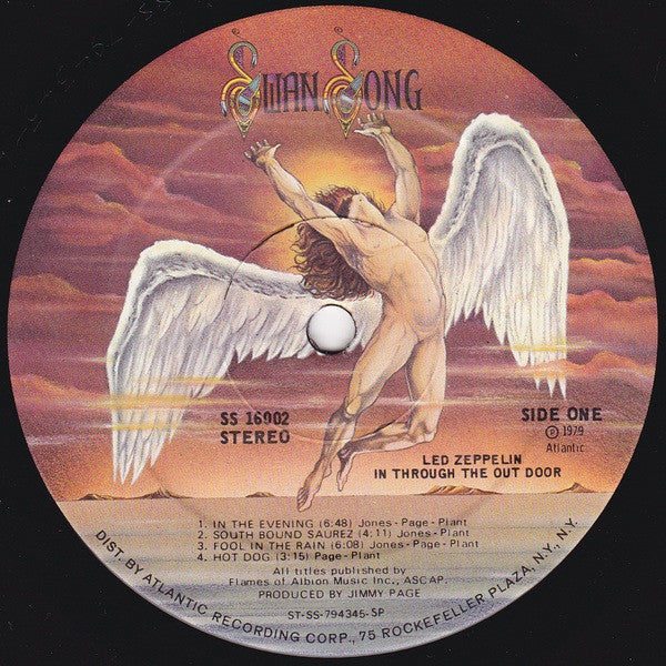Led Zeppelin : In Through The Out Door (LP, Album, "E")
