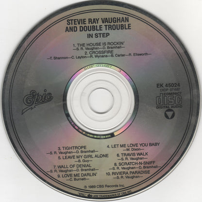 Stevie Ray Vaughan And Double Trouble* : In Step (CD, Album, DAD)