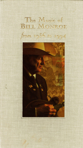 Bill Monroe : The Music Of Bill Monroe (From 1936 to 1994) (4xCass, Comp + Box, Comp)
