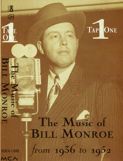 Bill Monroe : The Music Of Bill Monroe (From 1936 to 1994) (4xCass, Comp + Box, Comp)