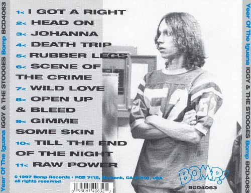 Iggy And The Stooges* : Year Of The Iguana (CD, Comp)