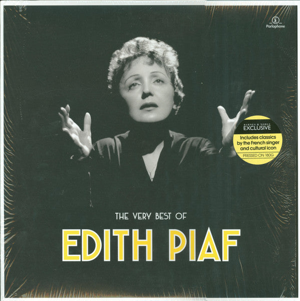 Edith Piaf : The Very Best Of Edith Piaf (LP, Comp, 180)