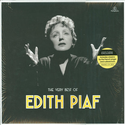 Edith Piaf : The Very Best Of Edith Piaf (LP, Comp, 180)