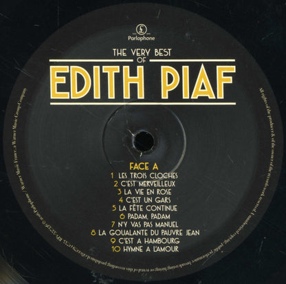 Edith Piaf : The Very Best Of Edith Piaf (LP, Comp, 180)