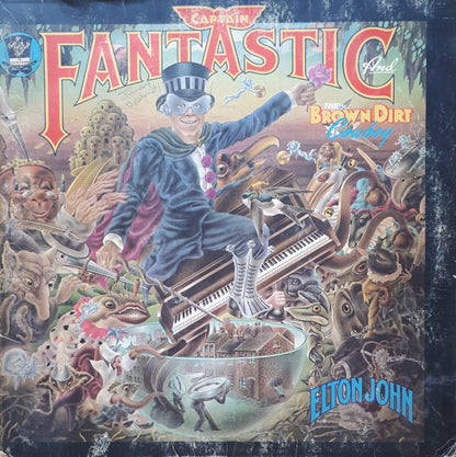 Elton John : Captain Fantastic And The Brown Dirt Cowboy (LP, Album, Gat)