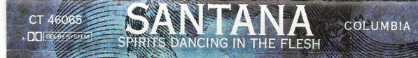 Santana : Spirits Dancing In The Flesh (Cass, Album)