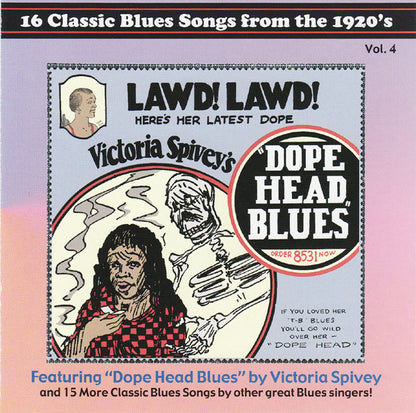 Various : 16 Classic Blues Songs From The 1920's: Vol. 4 (CD, Comp, RM)