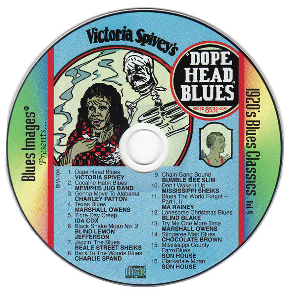 Various : 16 Classic Blues Songs From The 1920's: Vol. 4 (CD, Comp, RM)