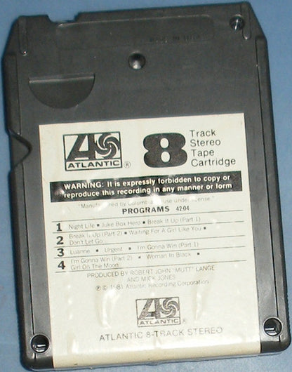 Foreigner : 4 (8-Trk, Album, Club)