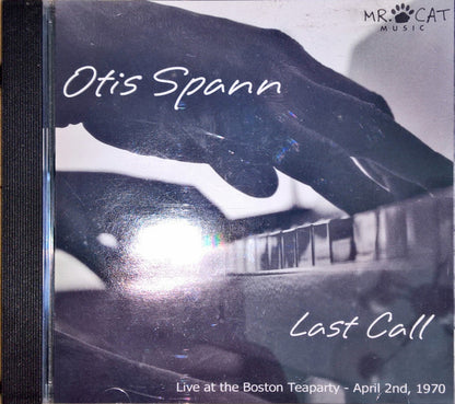 Otis Spann : Last Call - Live At The Boston Teaparty - April 2nd, 1970 (CD, Album)