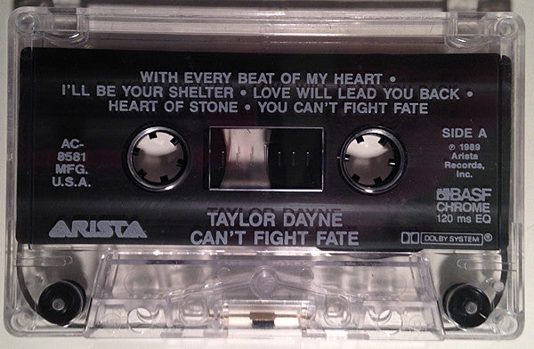 Taylor Dayne : Can't Fight Fate (Cass, Album, Dol)