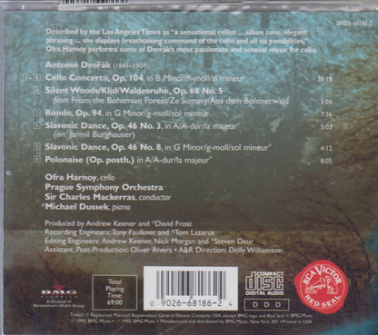 Ofra Harnoy, The Prague Symphony Orchestra, Sir Charles Mackerras : Silent Woods (CD, Album)