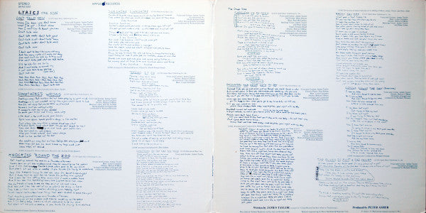 James Taylor (2) : James Taylor (LP, Album, RE, Win)