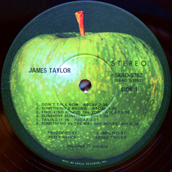 James Taylor (2) : James Taylor (LP, Album, RE, Win)