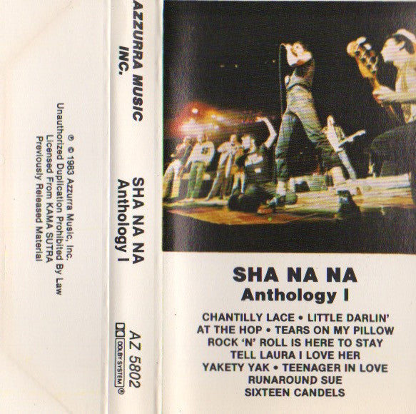 Sha Na Na : Anthology I (Cass, Album, Comp)