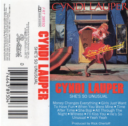 Cyndi Lauper : She's So Unusual (Cass, Album, Bei)