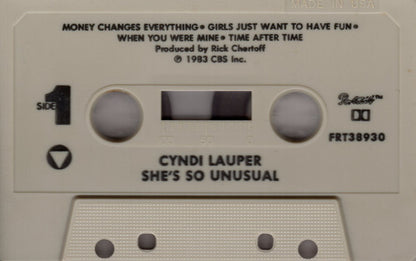 Cyndi Lauper : She's So Unusual (Cass, Album, Bei)