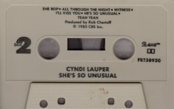 Cyndi Lauper : She's So Unusual (Cass, Album, Bei)
