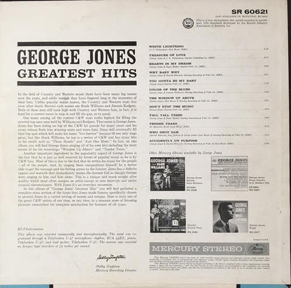 George Jones (2) : Greatest Hits (LP, Comp)