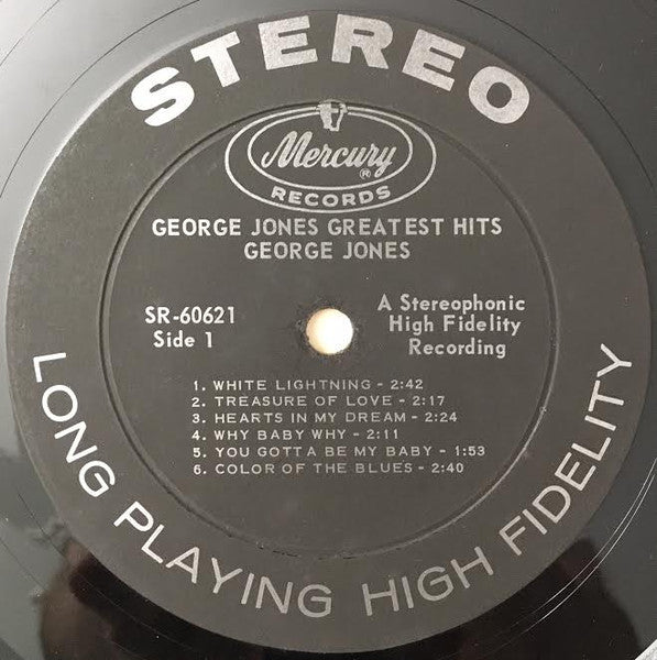 George Jones (2) : Greatest Hits (LP, Comp)