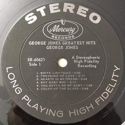 George Jones (2) : Greatest Hits (LP, Comp)