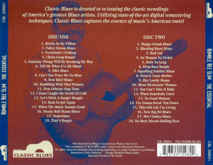 Bumble Bee Slim : The Essential (2xCD, Comp)