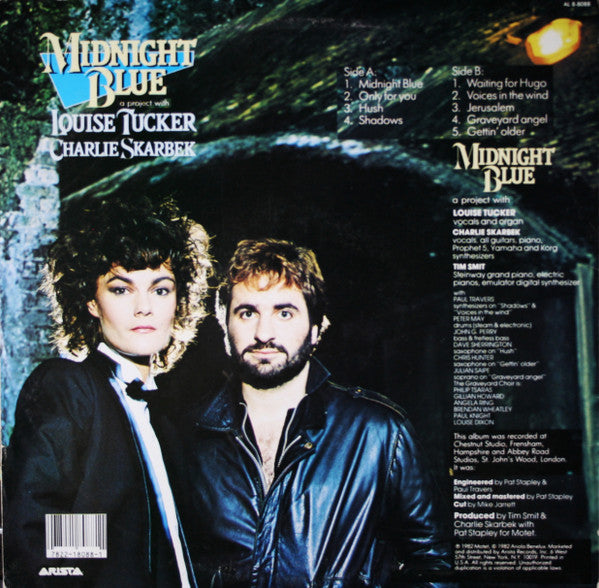 Louise Tucker - Charlie Skarbek : Midnight Blue (LP, Album)
