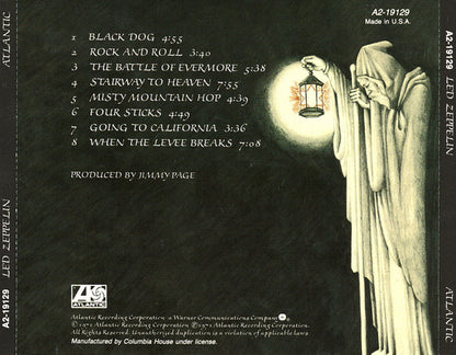 Led Zeppelin : Untitled (CD, Album, Club, RE)
