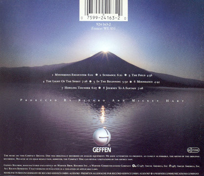 Kitaro : The Light Of The Spirit (CD, Album)